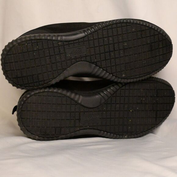 Avia WOmens 12 Black Anchor Slip Resistant Memory Foam Safety Sneakers Shoes - Picture 4 of 9